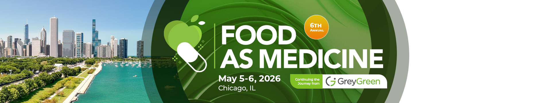 Food as Medicine Conference - 2026 Hero Banner